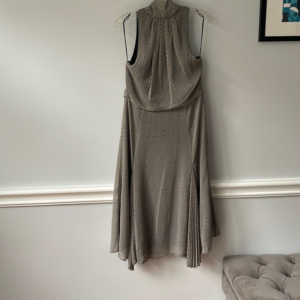 Reiss Dress New Ivory & White print Size 8